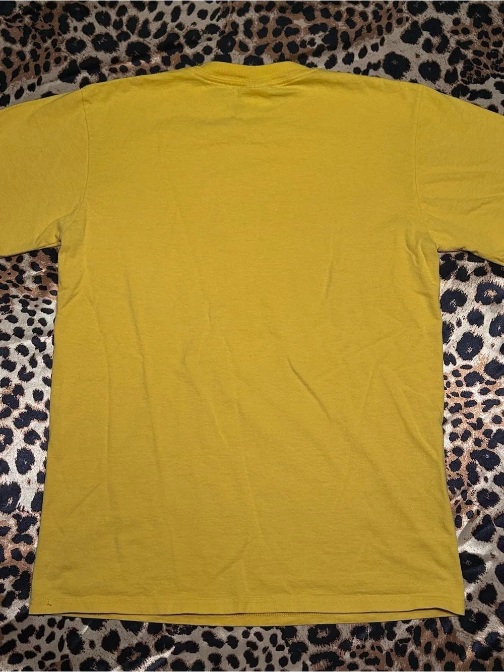 Y2K Champion Michigan University Big House Football Yellow T-Shirt - Picture 3 of 6